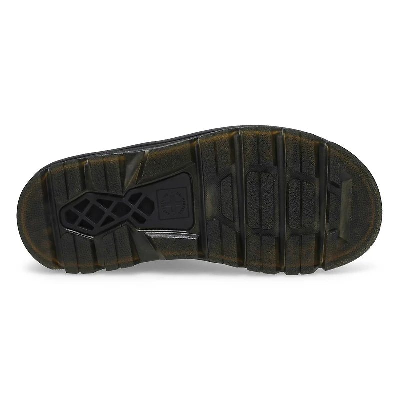 Unisex ZebZag Laceless Casual Boot - Black