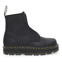 Unisex ZebZag Laceless Casual Boot - Black