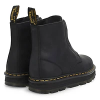 Unisex ZebZag Laceless Casual Boot - Black