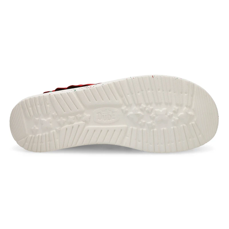 Women's  Wendy Holiday Elf  Canvas Casual Shoe - G
