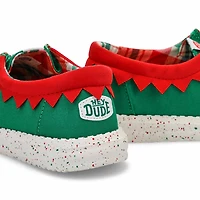 Women's  Wendy Holiday Elf  Canvas Casual Shoe - G