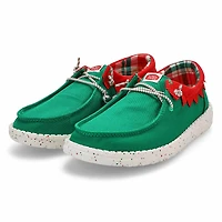 Women's  Wendy Holiday Elf  Canvas Casual Shoe - G