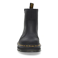 Unisex  ZebZag Rigger Pull On Casual Boot - Black