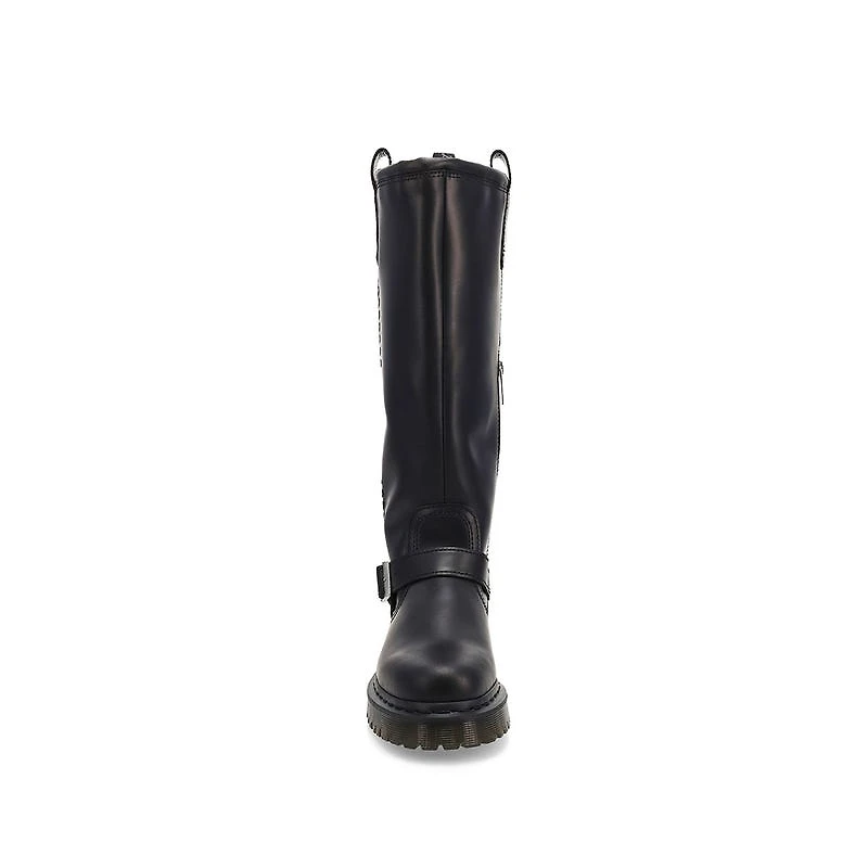 Women's Anistone Tall Biker Boot - Black