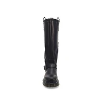 Women's  Anistone Tall Biker Boot - Black