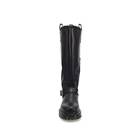 Women's  Anistone Tall Biker Boot - Black