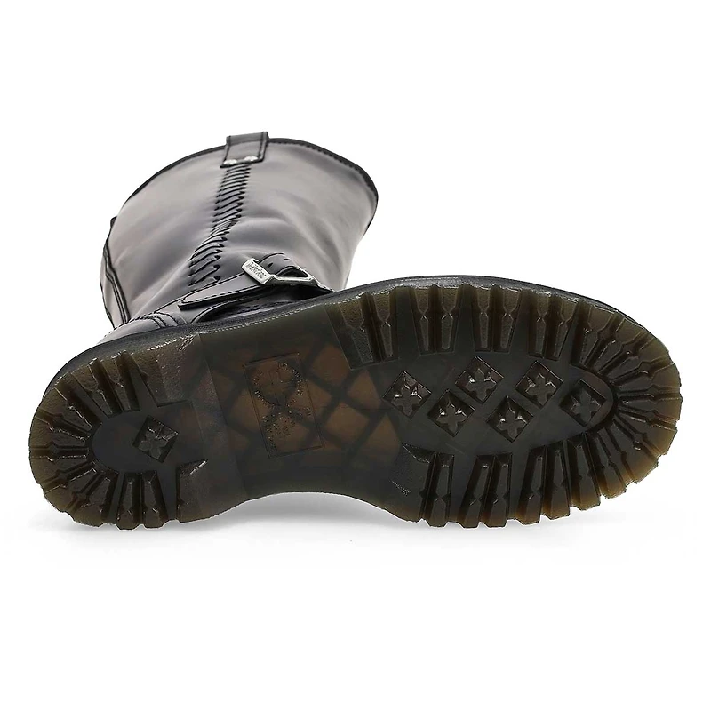 Women's  Anistone Tall Biker Boot - Black