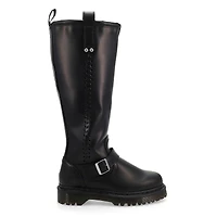 Women's  Anistone Tall Biker Boot - Black
