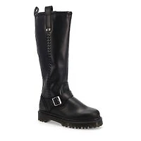 Botte moto à tige haute ANISTONE, noir, femmes