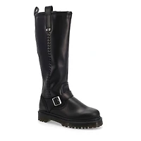 Women's  Anistone Tall Biker Boot - Black