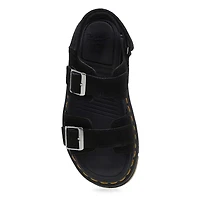 Women's  ZebZag 2 Strap Casual Sandal - Black