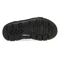 Women's  ZebZag 2 Strap Casual Sandal - Black