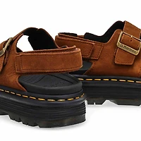 Sandale dcontracte  2 brides ZEBZAG, noir, femm