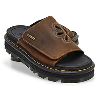 Women's  ZebZag Slide Sandal - Dark Brown