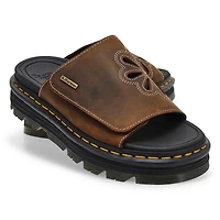 Women's  ZebZag Slide Sandal - Dark Brown