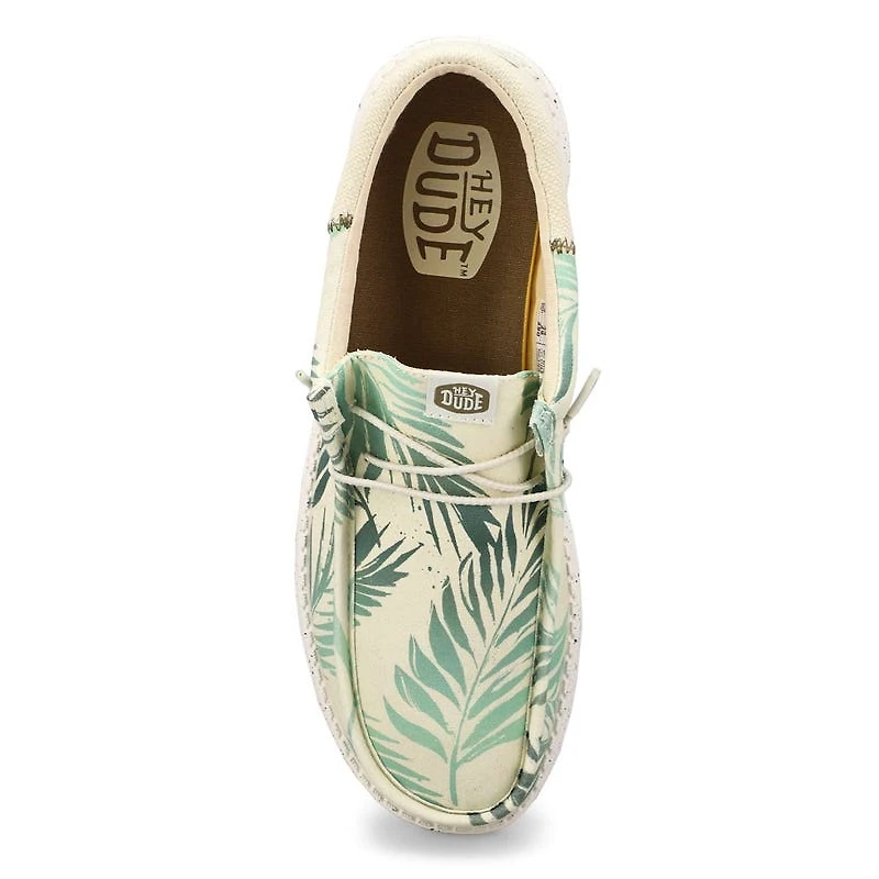 Men's Wally Funk Psych Palm Casual Shoe - Light Gr
