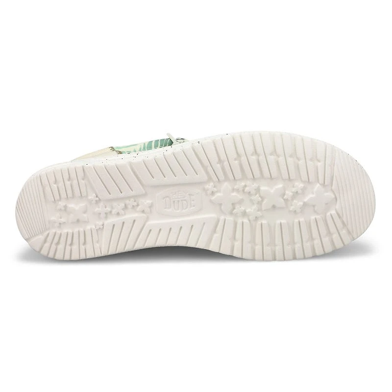 Men's Wally Funk Psych Palm Casual Shoe - Light Gr