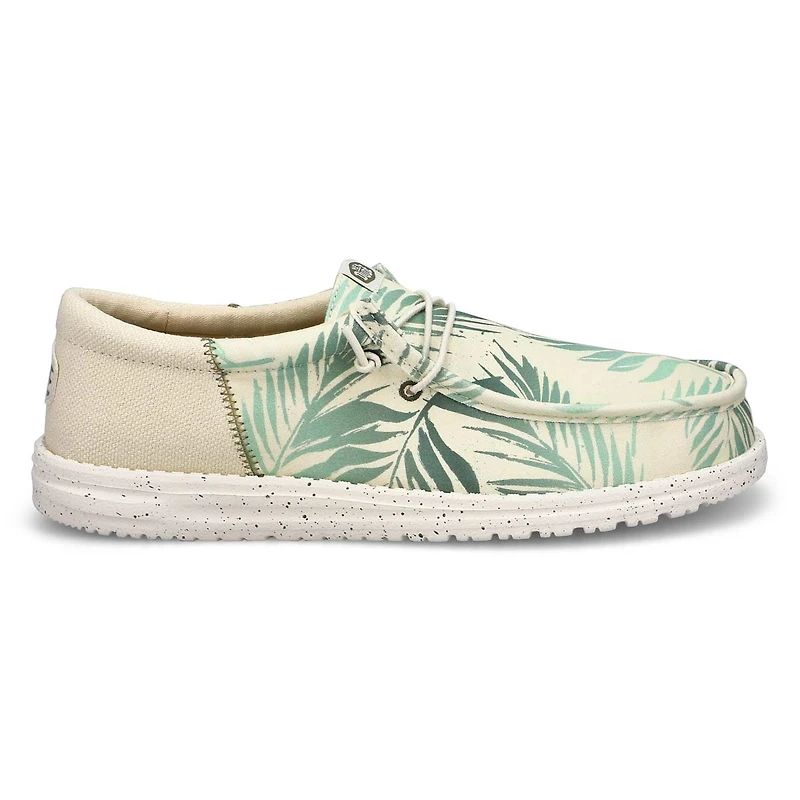Men's Wally Funk Psych Palm Casual Shoe - Light Gr