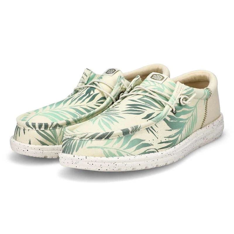 Men's Wally Funk Psych Palm Casual Shoe - Light Gr