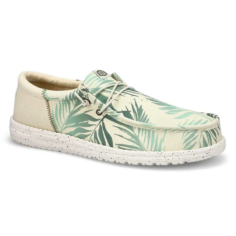 Men's Wally Funk Psych Palm Casual Shoe - Light Gr