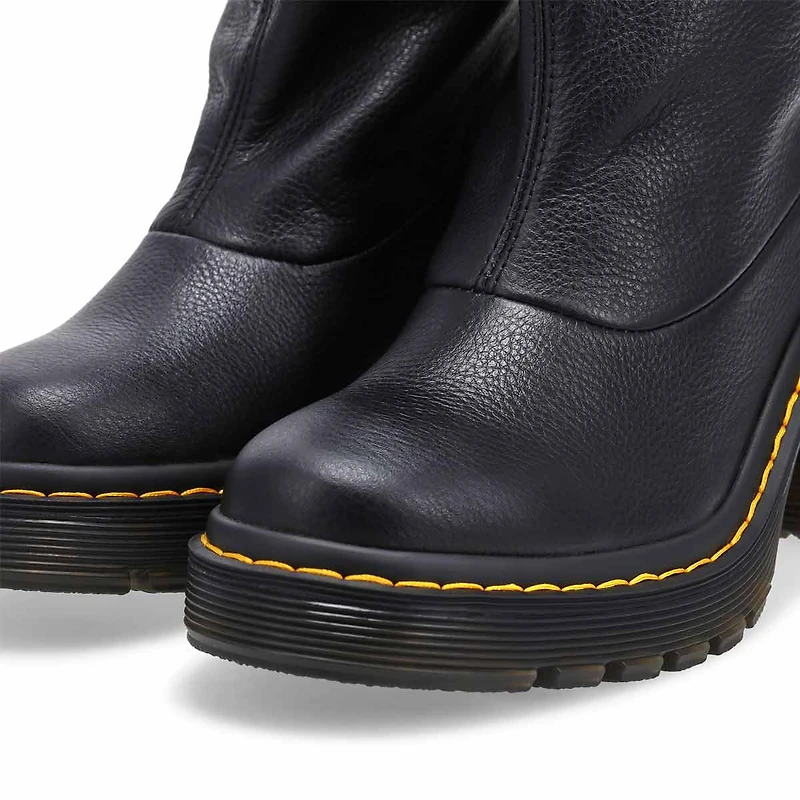 Botte Kasey Lo Slouch pour femmes - noir