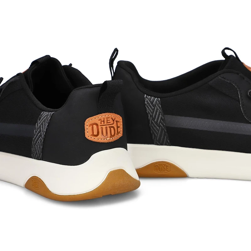 Men's Wally Drift Mesh Casual Shoe - Black/White