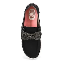 Women's Wendy Bow Essentials Casual Shoe - Black