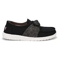 Women's Wendy Bow Essentials Casual Shoe - Black
