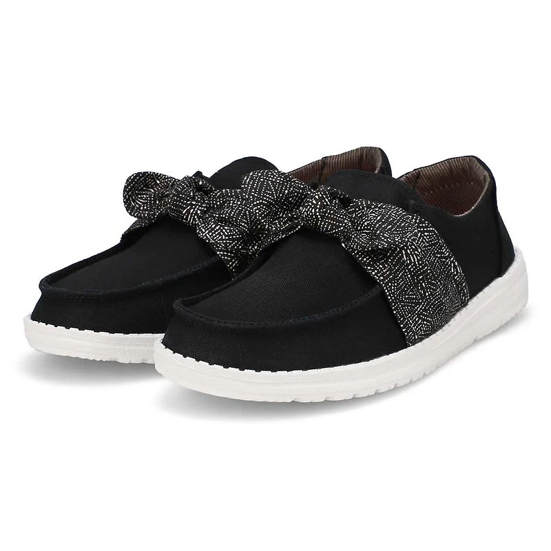 Women's Wendy Bow Essentials Casual Shoe - Black