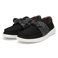 Women's Wendy Bow Essentials Casual Shoe - Black