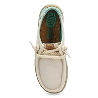 Women's  Wendy Espadrille Hibiscus Casual Shoe - E