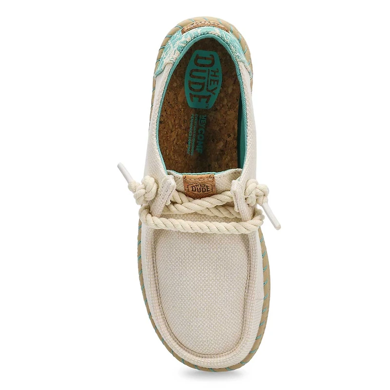 Flneur dcontract WENDY ESPADRILLE HIBISCUS, aig
