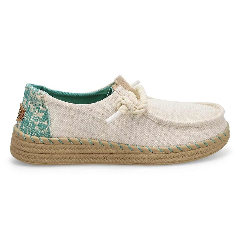 Women's  Wendy Espadrille Hibiscus Casual Shoe - E