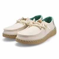 Women's  Wendy Espadrille Hibiscus Casual Shoe - E
