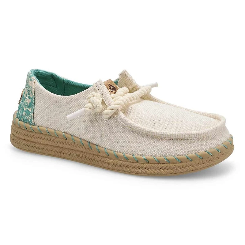 Women's  Wendy Espadrille Hibiscus Casual Shoe - E