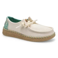 Women's  Wendy Espadrille Hibiscus Casual Shoe - E
