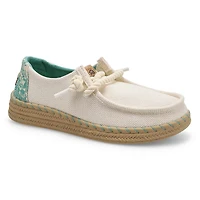 Women's  Wendy Espadrille Hibiscus Casual Shoe - E