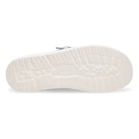 Wendy Knit Shimmer Casual Shoe - Light Blue/Multi