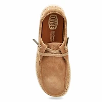 Women's  Wendy Craft Suede Casual Shoe - Tan