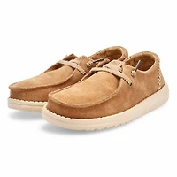 Women's  Wendy Craft Suede Casual Shoe - Tan