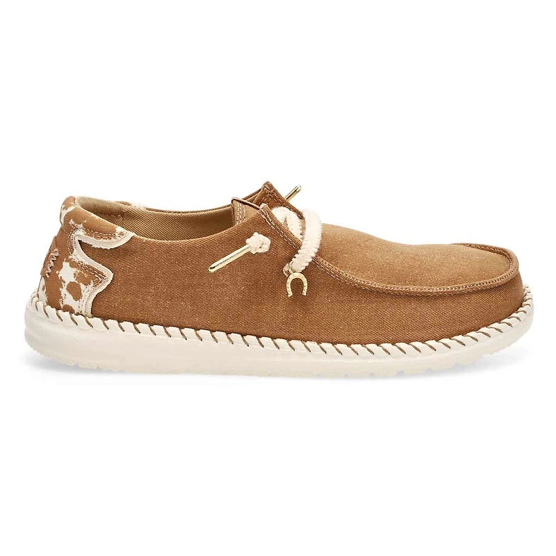 Women's  Wendy Wild West casual shoe - Tobacco Bro