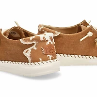 Women's  Wendy Wild West casual shoe - Tobacco Bro
