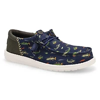 Men's Wally Funk Fishing Casual Shoe - Navy Blazer