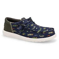 Men's Wally Funk Fishing Casual Shoe - Navy Blazer