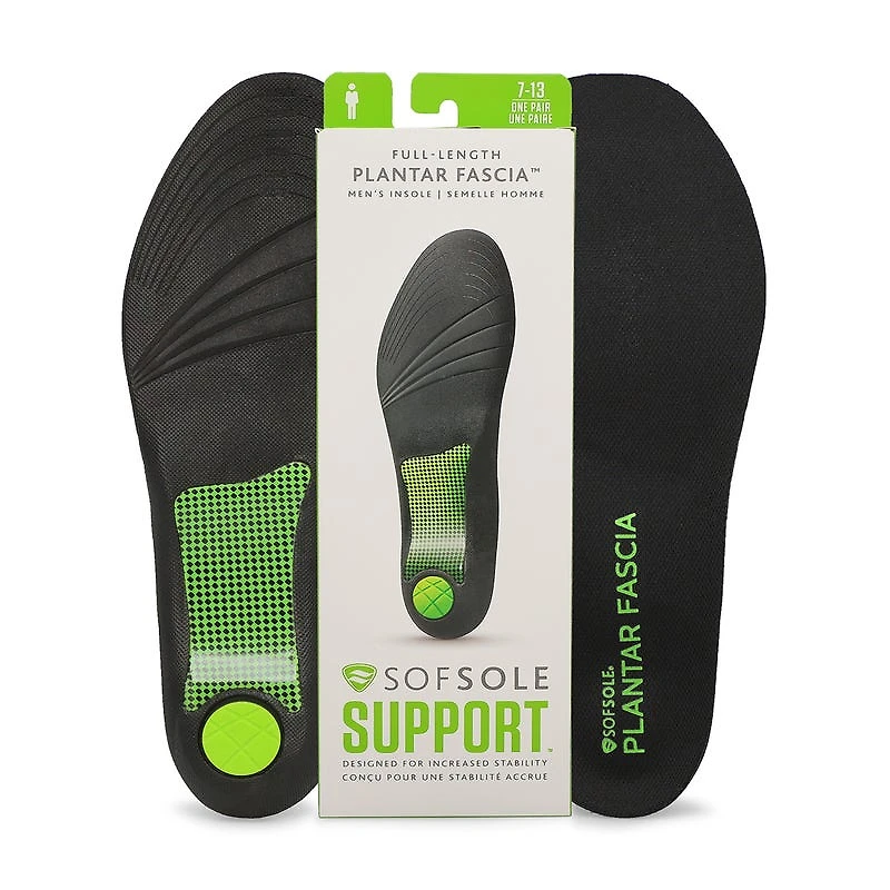 Men's Full Length Plantar Fascia Insole