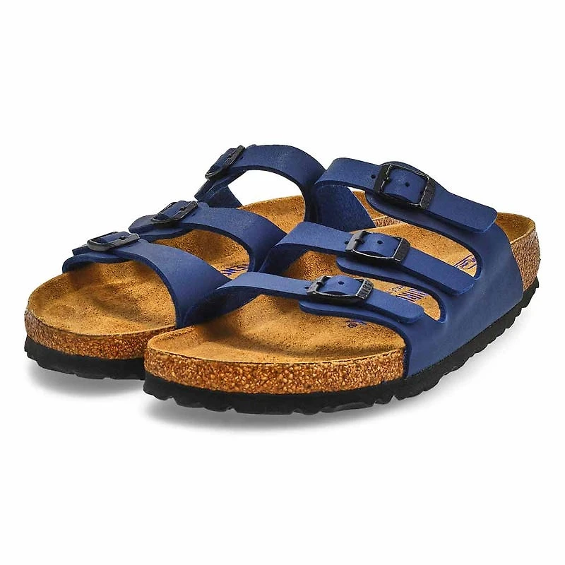 Women's Florida Soft Birko-Flor 3-Strap Sandal - B