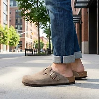 Men's Boston Oiled Leather Casual Clog