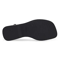 Women's Izzy Casual Thong Sandal - Black