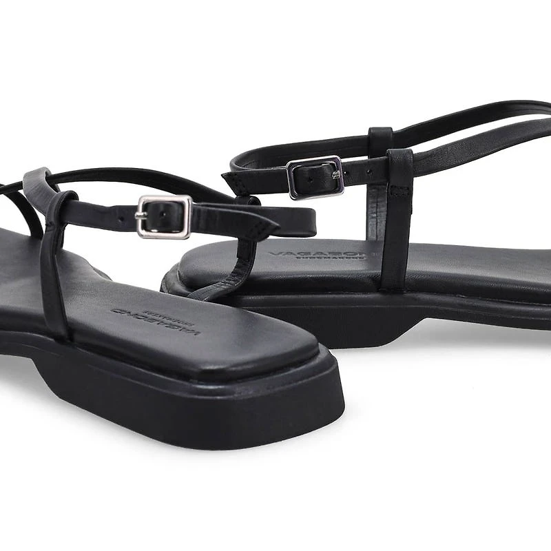 Women's Izzy Casual Thong Sandal - Black