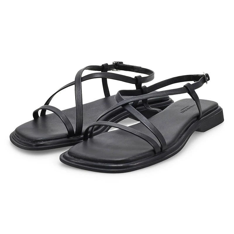 Women's Izzy Casual Thong Sandal - Black